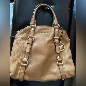 Michael Kors Brown Leather Satchel